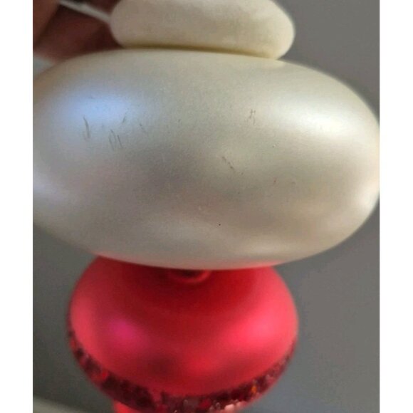 Vintage Santa jointed glass carlini? Radko? Christmas Tree Ornament - Picture 9 of 9